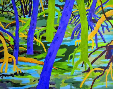 Renate Pfrommer &quot;Mittendrin - Mangroven&quot;