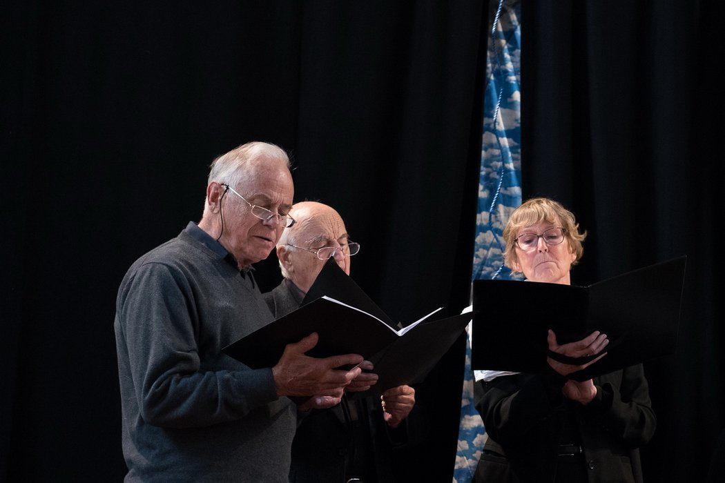 Aufführung des Kindermusicals „Petrus geht mit Jesus“ anlässlich des 125-jährigen Jubiläums der Petruskirche in Berlin-Lichterfelde.