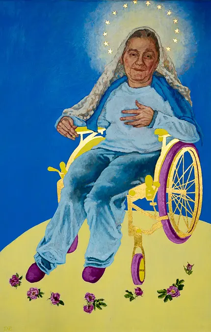 Doris Baum, &quot;Herzmaria&quot;, 150x100, 2011