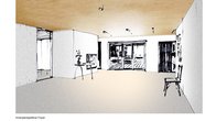 Innenperspektive Foyer