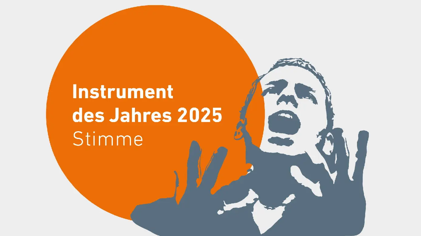 Logo des "Instrument des Jahres" 2025