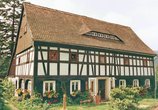 Lausitzer Umgebindehaus in der Umgebung von Herrnhut